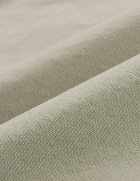 Flying Machine Light Green Spread Collar Cotton Shirt