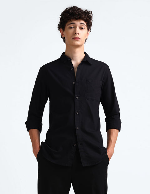 FlYING MACHINE SLIM FIT PURE COTTON SHIRT