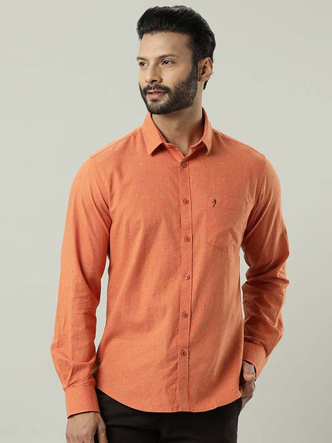 Men Printed Full Sleeve Cotton Shirt