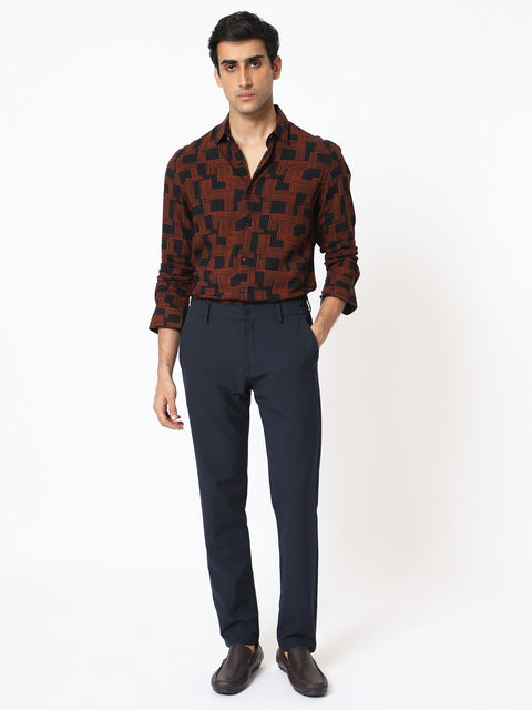 Rare Rabbit Hicks Printed Shirt Multi-Color