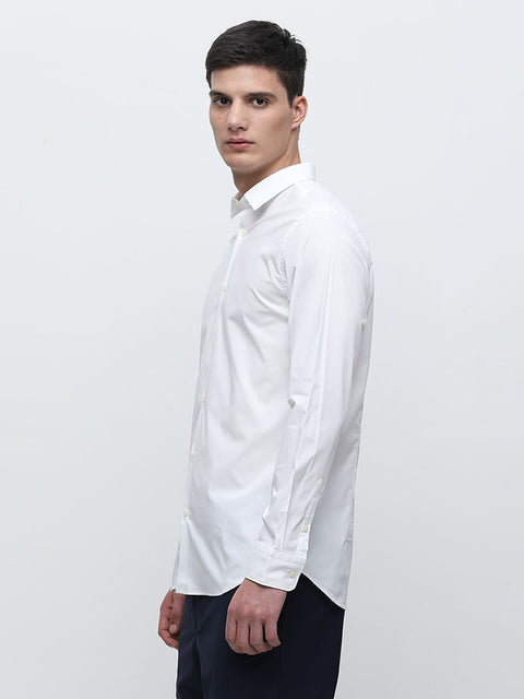 SELECTED HOMME White Formal Full Sleeves Shirt
