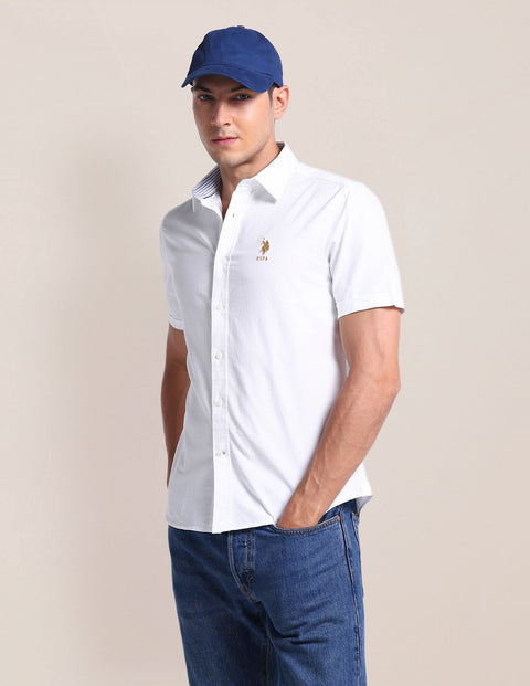 U.S. POLO ASSN Short Sleeve Solid Shirt