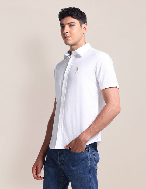 U.S. POLO ASSN Short Sleeve Solid Shirt