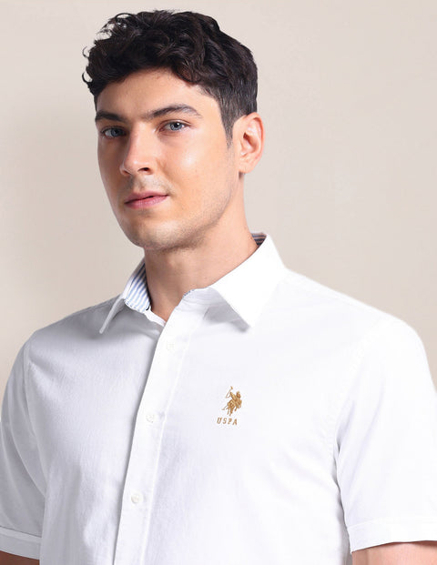 U.S. POLO ASSN Short Sleeve Solid Shirt